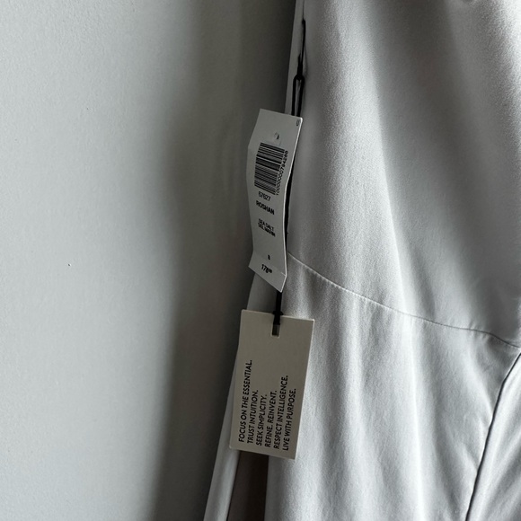 Babaton Robshaw Jumpsuit in Light Grey - Picture 6 of 9